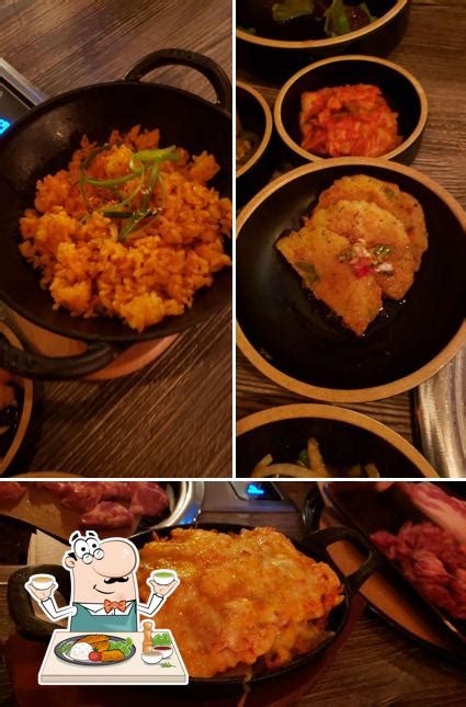 Choose between beef bulgogi, chicken bulgogi, spicy pork bulgogi, and chicken katsu. . Songsan korean bbq menu